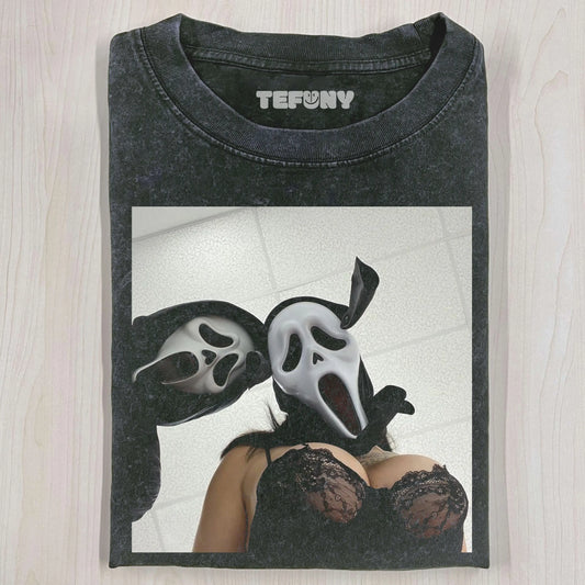 BIG BREASTS SCREAM T-SHIRT