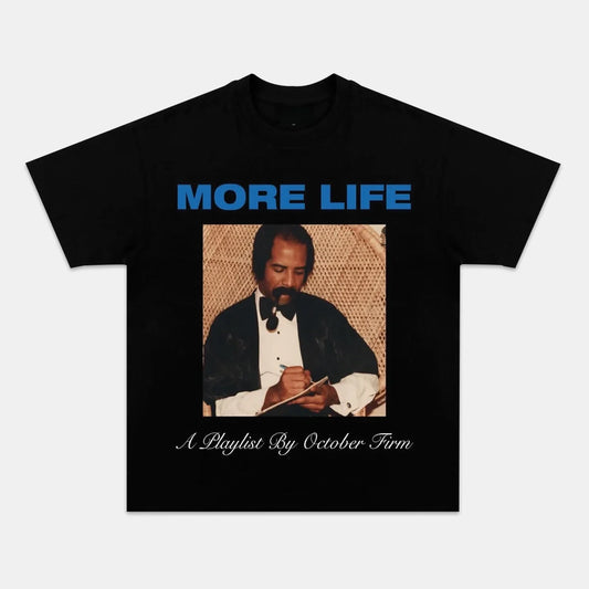 DRAKE MORE LIFE TEE