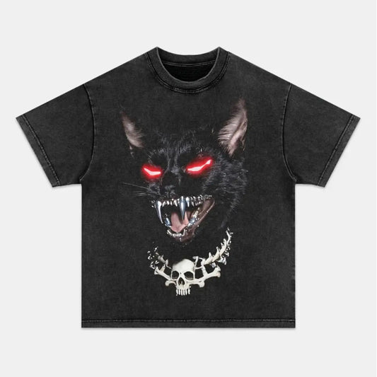 RETRO STREET STYLE & DARK CAT V2 TEE