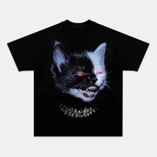 RETRO STREET STYLE & DARK CAT V4 TEE
