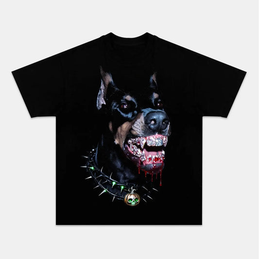 RETRO STREET STYLE & DARK DOBERMAN TEE