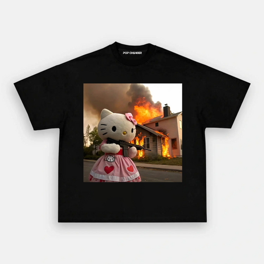 VIOLENT HELLO KITTEN TEE