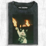 Meow Burning TEE