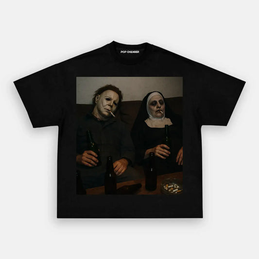 Michael Myers & Nun T-SHIRT